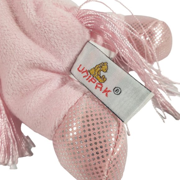 Pink Pony Braids Unipak Plush Toy Child Soft Clean Carnival Crane Machine - Picture 4 of 9